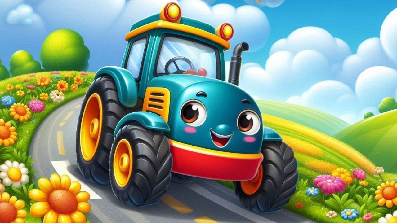 Traktor 🚜 | Piosenka dla dzieci | Dudu Panda