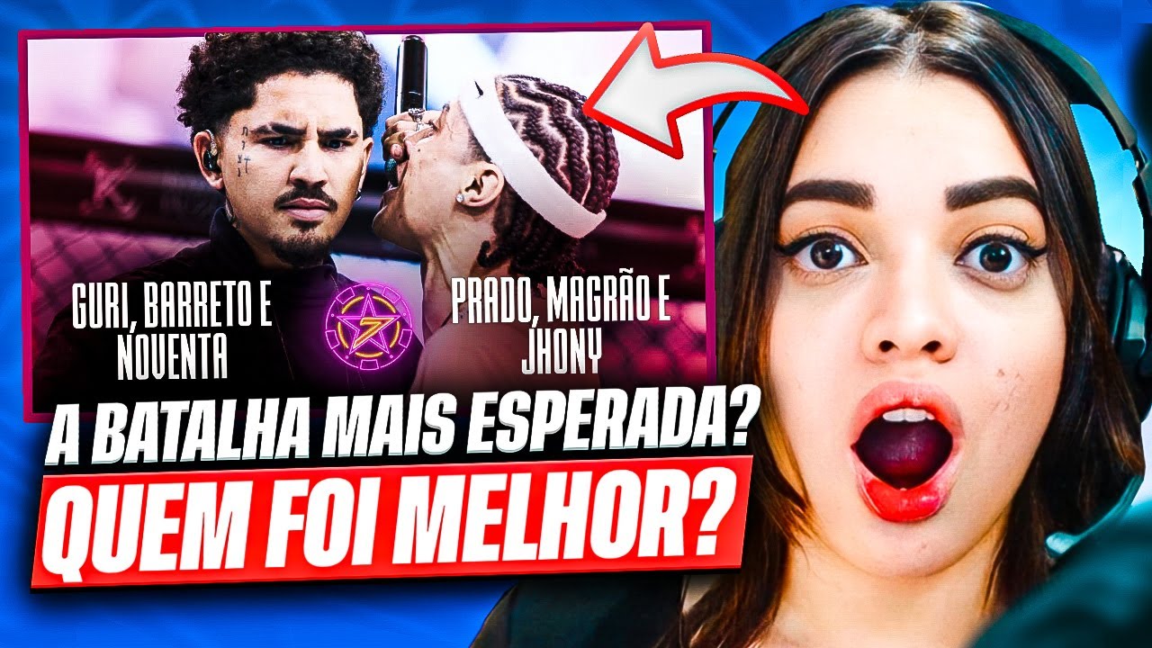 (FATALITY DA NOITE) GURI, BARRETO E NOVENTA X PRADO, MAGRÃO E JHONY | 2ª FASE | BDA 7 ANOS - [REACT]