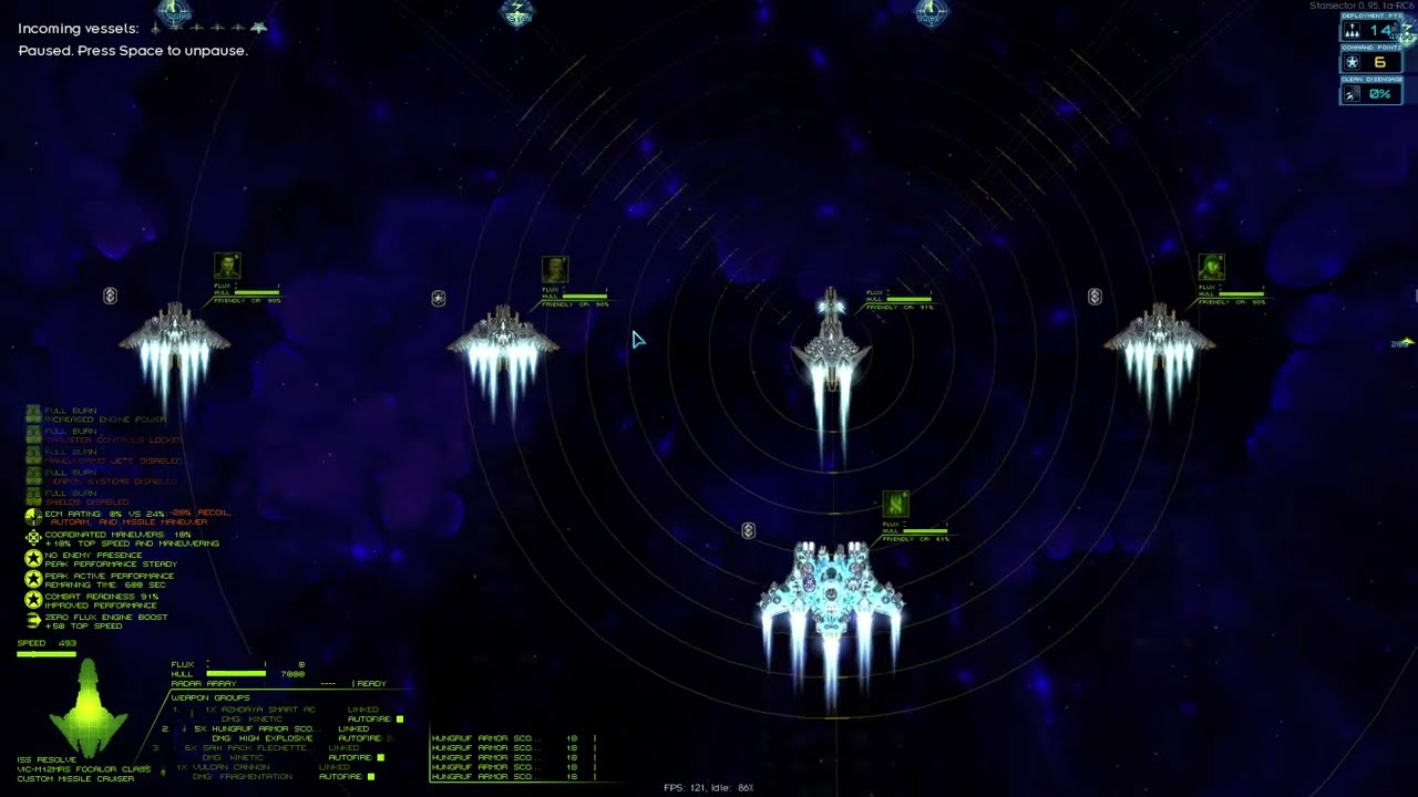 Starsector - VIC Fortress Gang vs Exotica Remnants