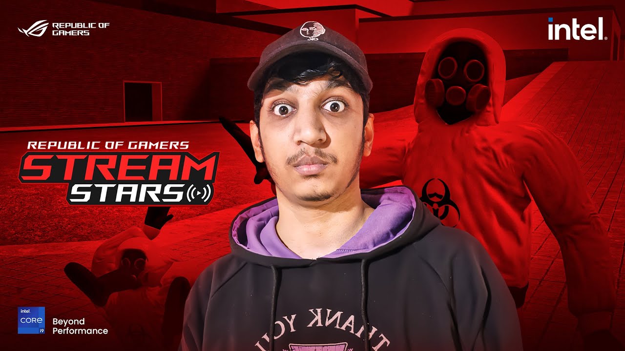 Finishing New Levels in Backroom with @Potato_ | ROG Stream Stars powered by @intelindia