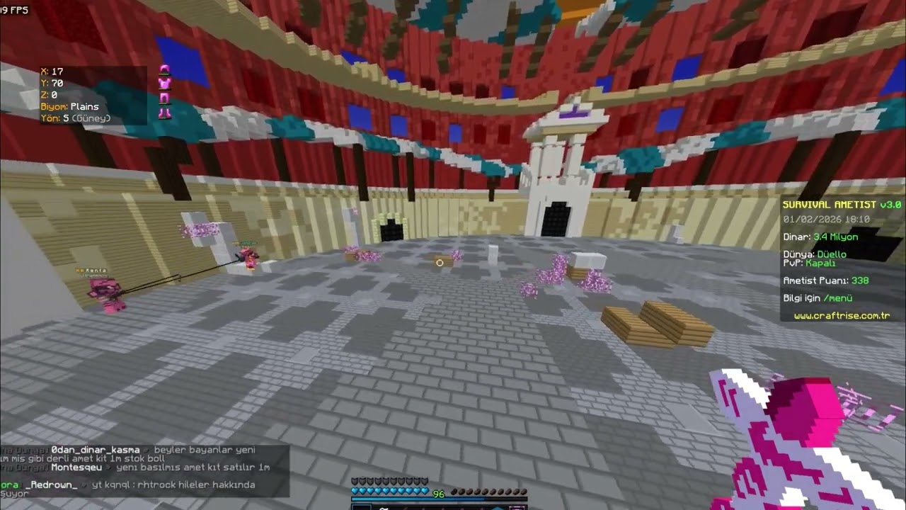 nuh nebiden kalma ametist pvp / duel / casus fln iste