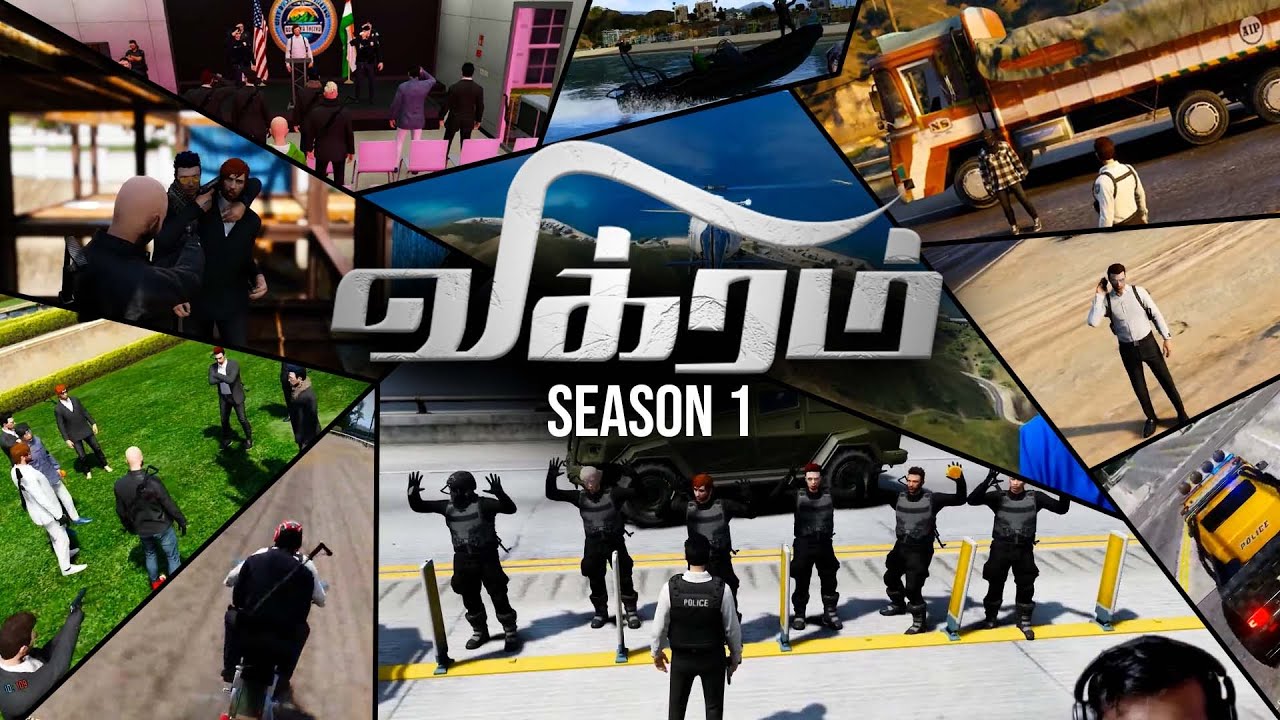 Gta 5 Rp Tamil | Vikram Season 1 Full Episode | Lolgamer ATRP