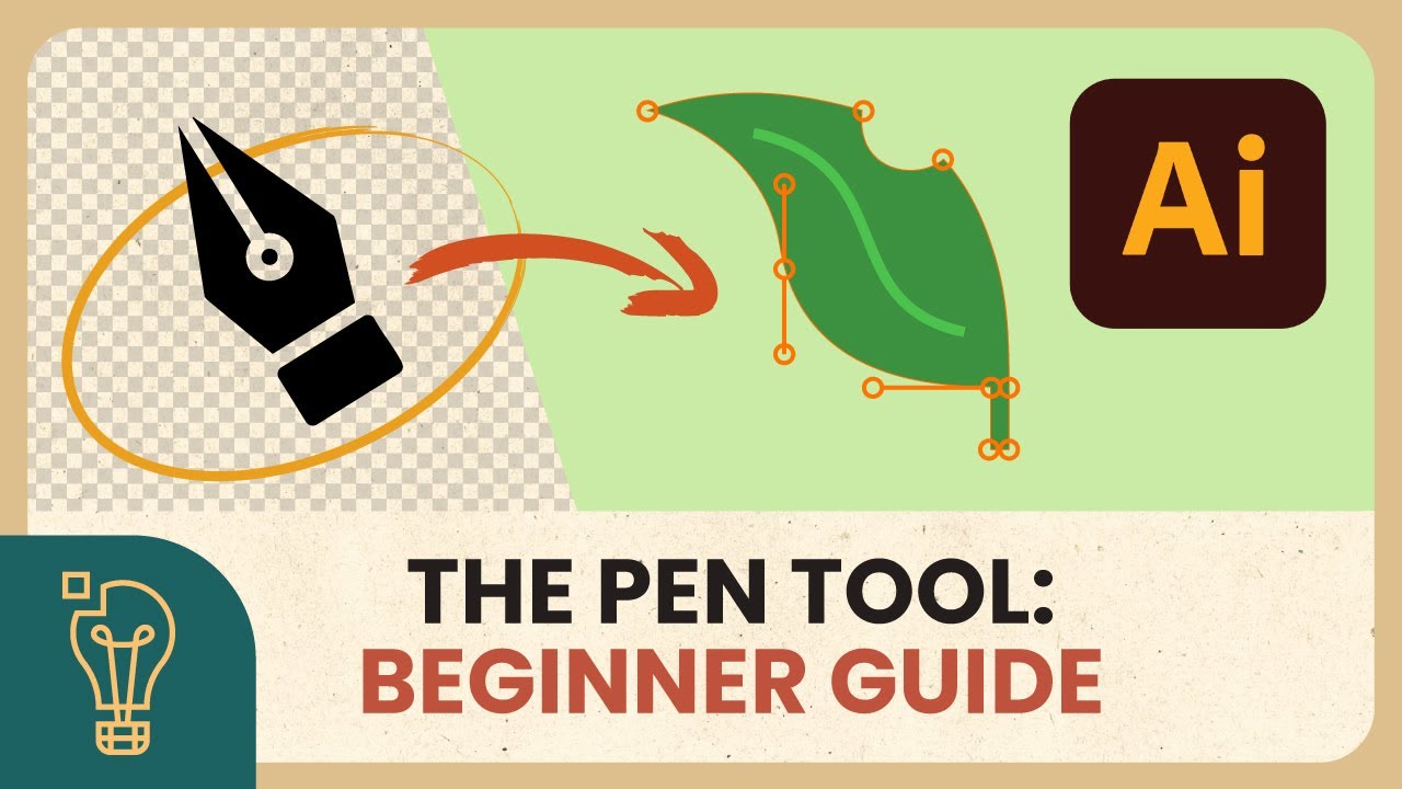 How to Use the Pen Tool (The Basics!) - Adobe Illustrator Tutorial