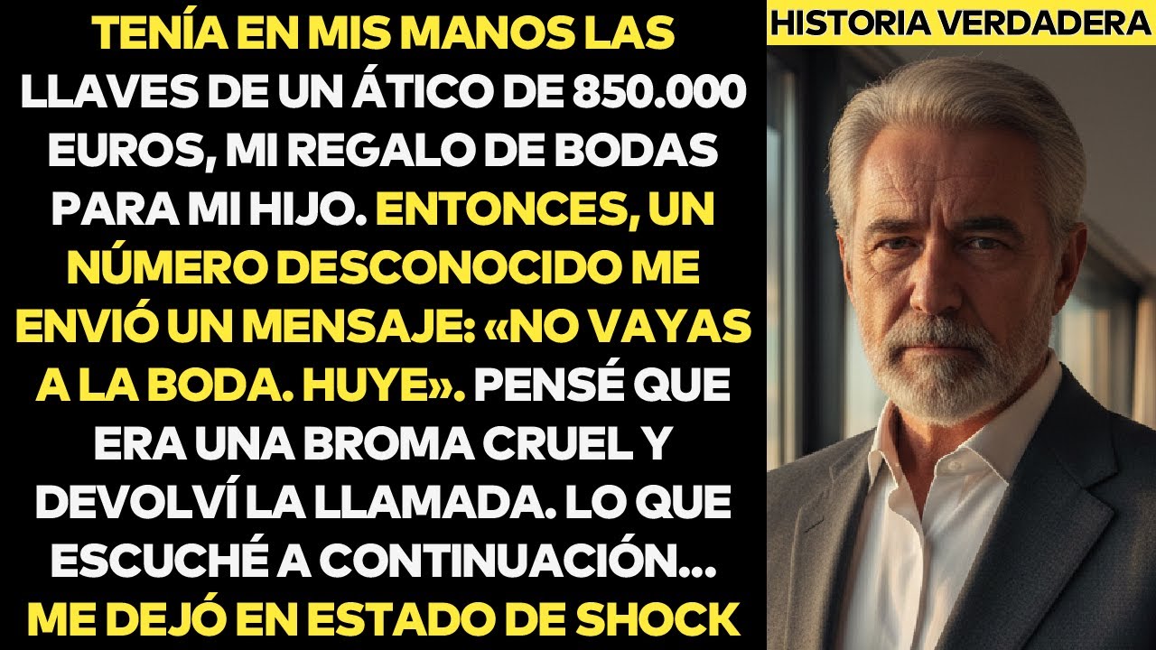 Un Número Extraño Me Escribió: «No Vayas A La Boda De Tu Hijo. Huye». Al Llamar, Escuché...