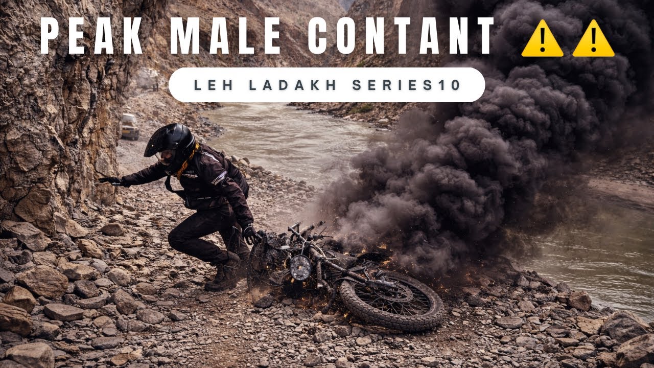 PEAK MALE CONTANT😱⚠️|| OFFROADING AT LADAKH ROUTE EP.10|| #ghumakadpandat #explore #foryou 