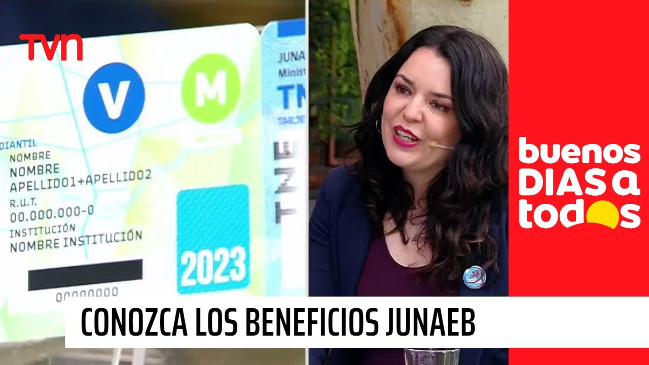 Conozca los beneficios a los que puede acceder gracias a la Junaeb | Buenos días a todos