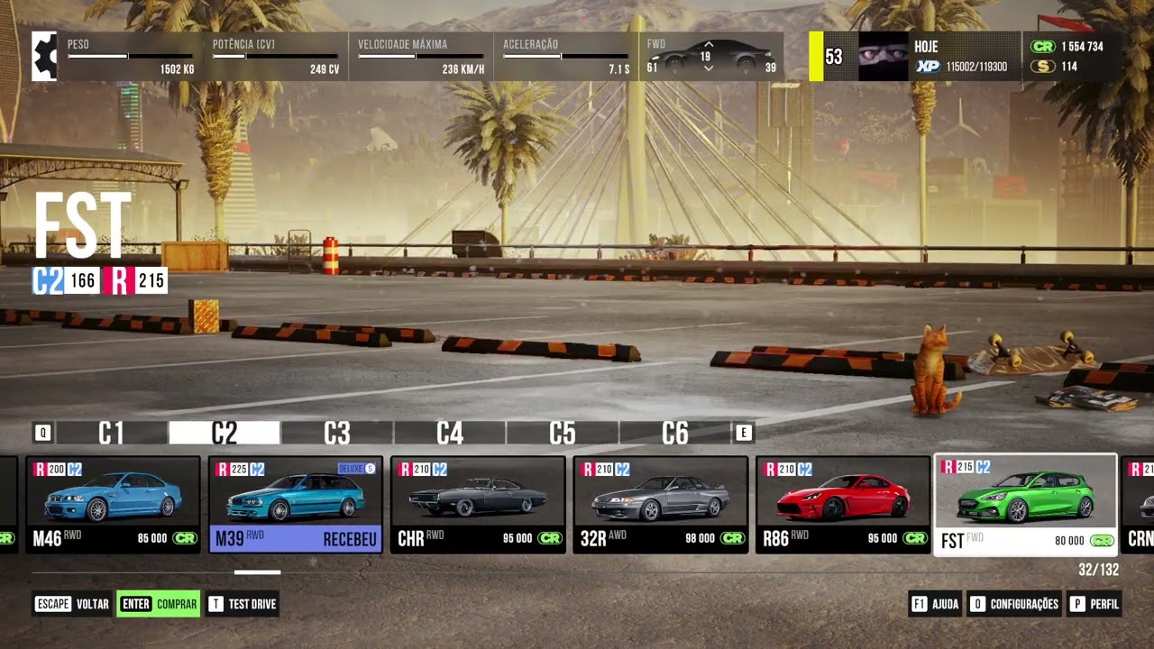 CarX Street PC Jogabilidade Drift e Missões