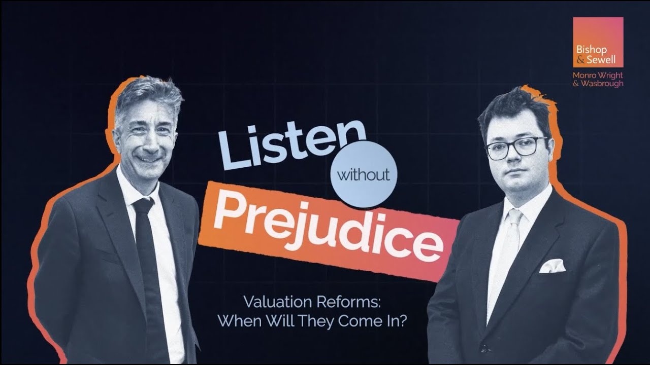 Valuation Reform – Where Are We Now?
