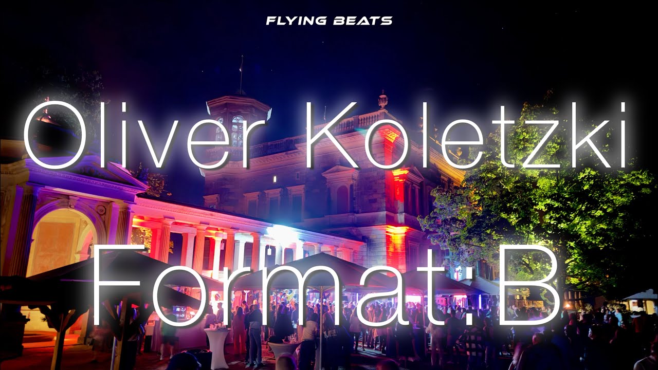 Oliver Koletzki & Format:B - LIVE @Lingnerschloss Dresden (2025-08-30)