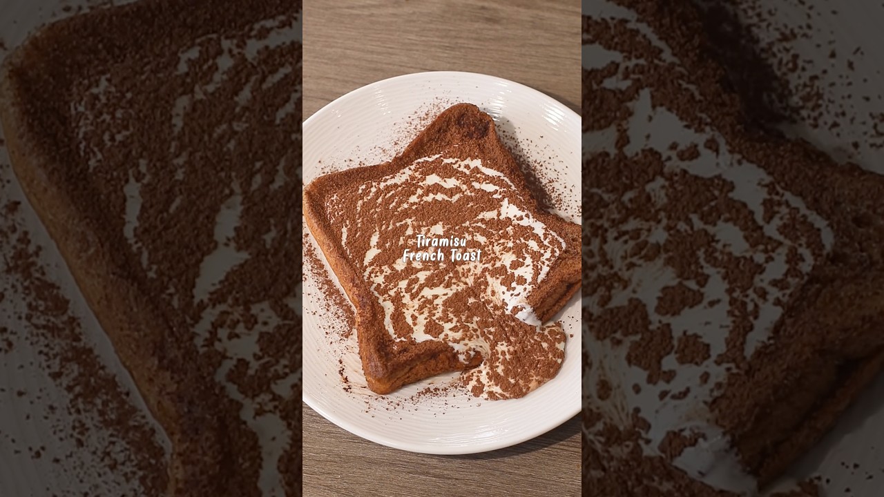 Tiramisu French Toast (Coffee Toast with Mascarpone Cream)