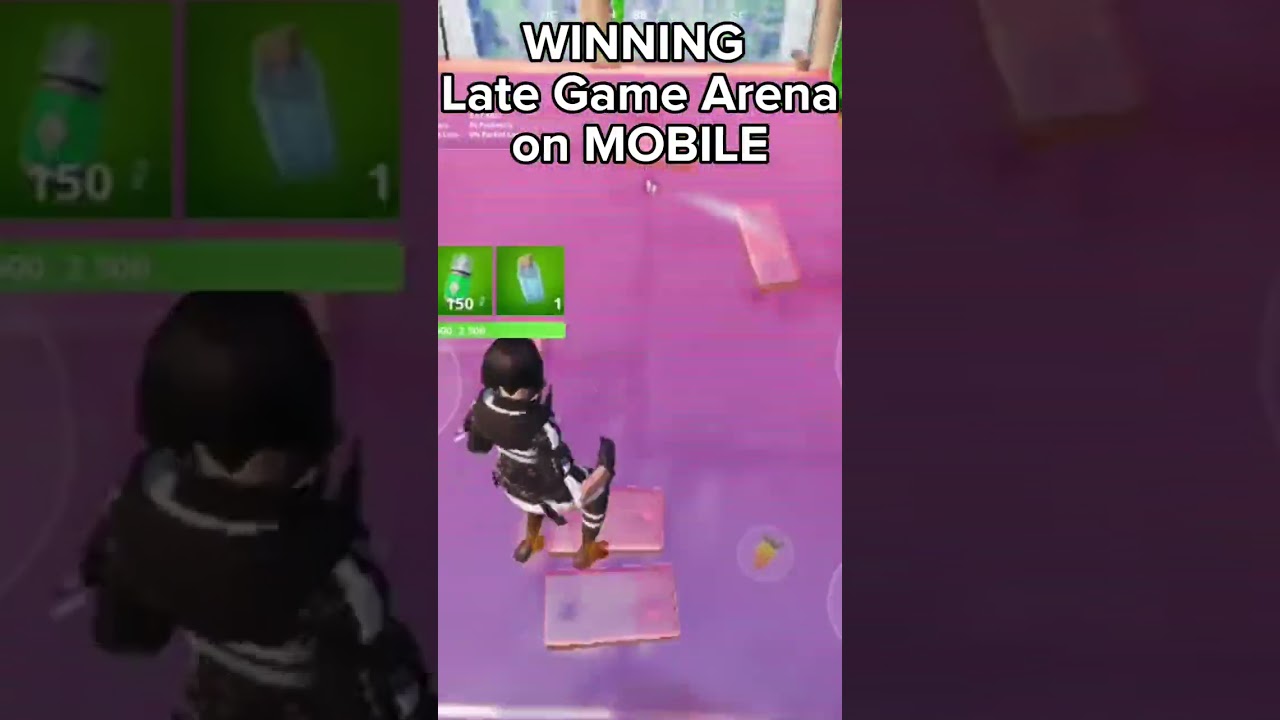 Winning Late Game Arena on MOBILE
