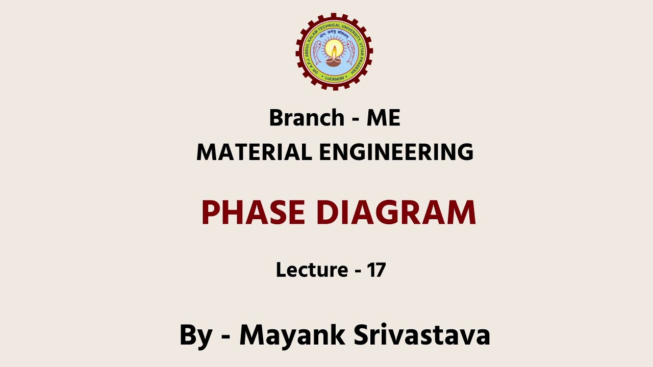 Material Engineering Phase Diagram Part-1 | AKTU Digital Education