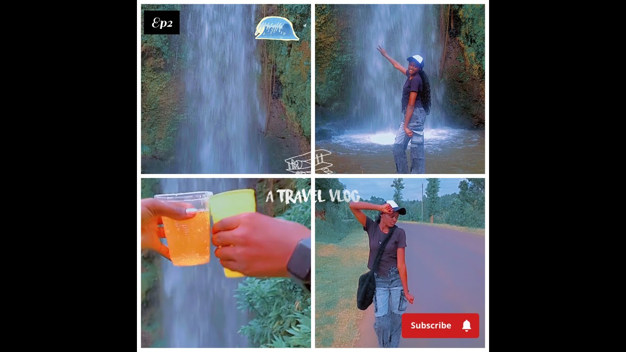 EXPLORING KIRINYAGA COUNTY KERUGOYA TOWN //EPISODE 2 NGUNGU FALLS⛲️ THIS WAS FUN 💃🔥🔥   #nature
