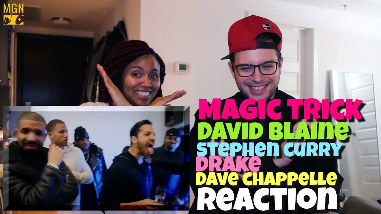 Dave Chappelle, Steph Curry & Drake FREAK OUT to Magician David Blaine Reaction