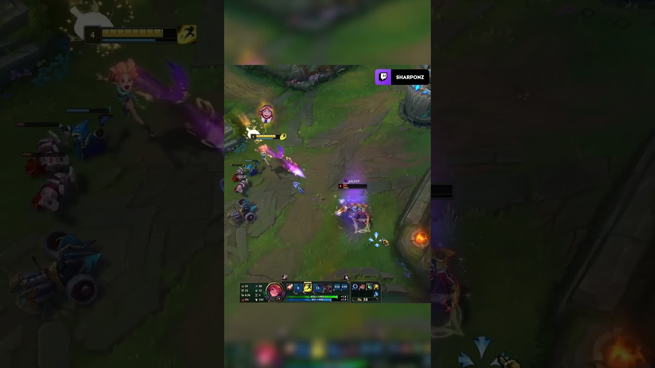Zoe vs Zed #zoe #leagueoflegends