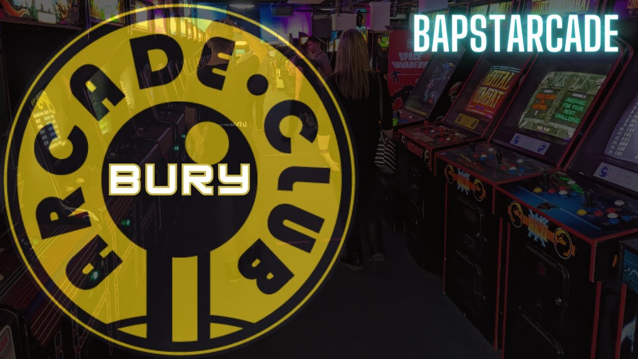 A Tour Round Arcade Club in Manchester, Bury, UK