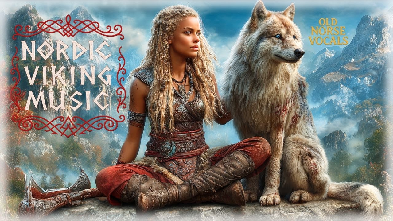 Viking Music Ancestral Wolf Guardian | Nordic Meditation & Old Norse Vocals for Inner Strength
