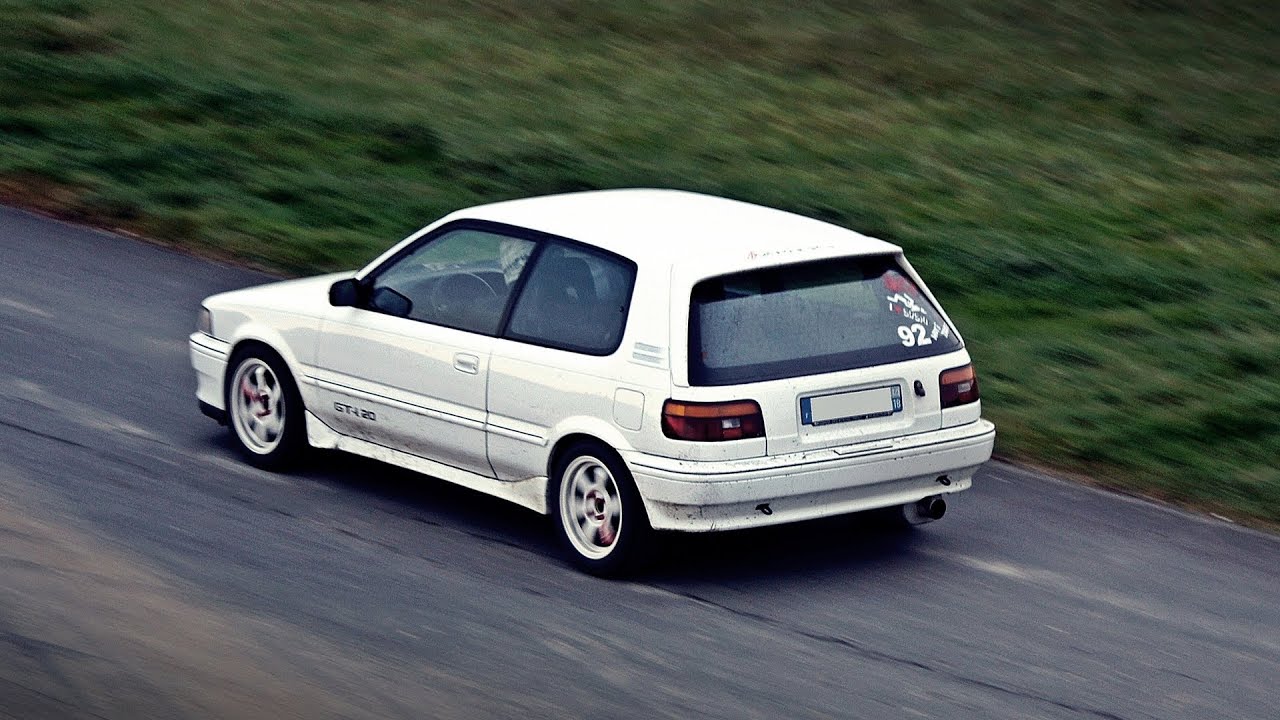 ᴴᴰ TOYOTA Corolla AE92 (4AGE BlackTop) VS Skyline R34