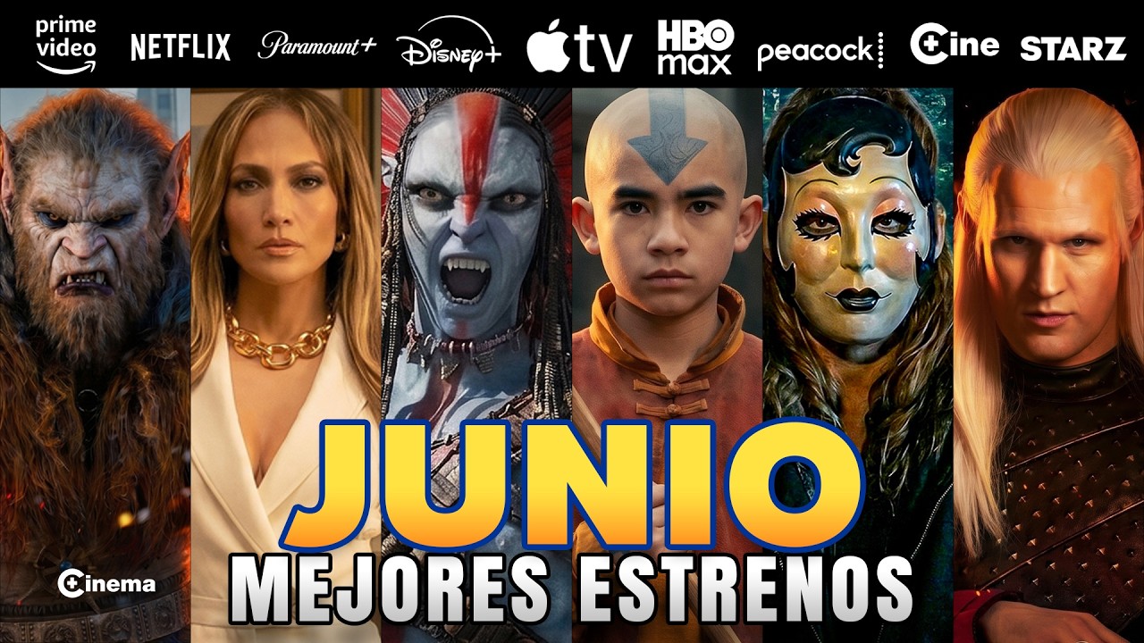 🔥LOS MEJORES ESTRENOS JUNIO 2026 | Qu&eacute; ver en junio?