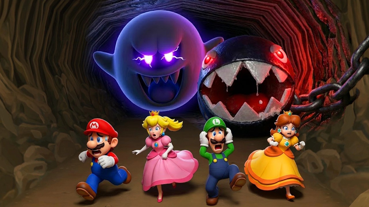 Mario Party [5+6] All Best Minigames - Mario VS Peach VS Luigi VS Daisy (Hardest Difficulty)