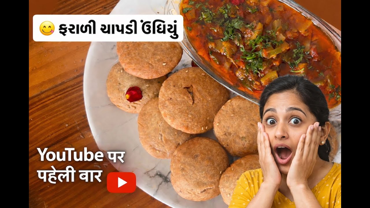Farali Chapdi Undhiyu &ndash; Gujarati Fasting Recipe Going Viral | અરે! આવું ઉંધીયું જોઈને તમે ચોંકી જશો!
