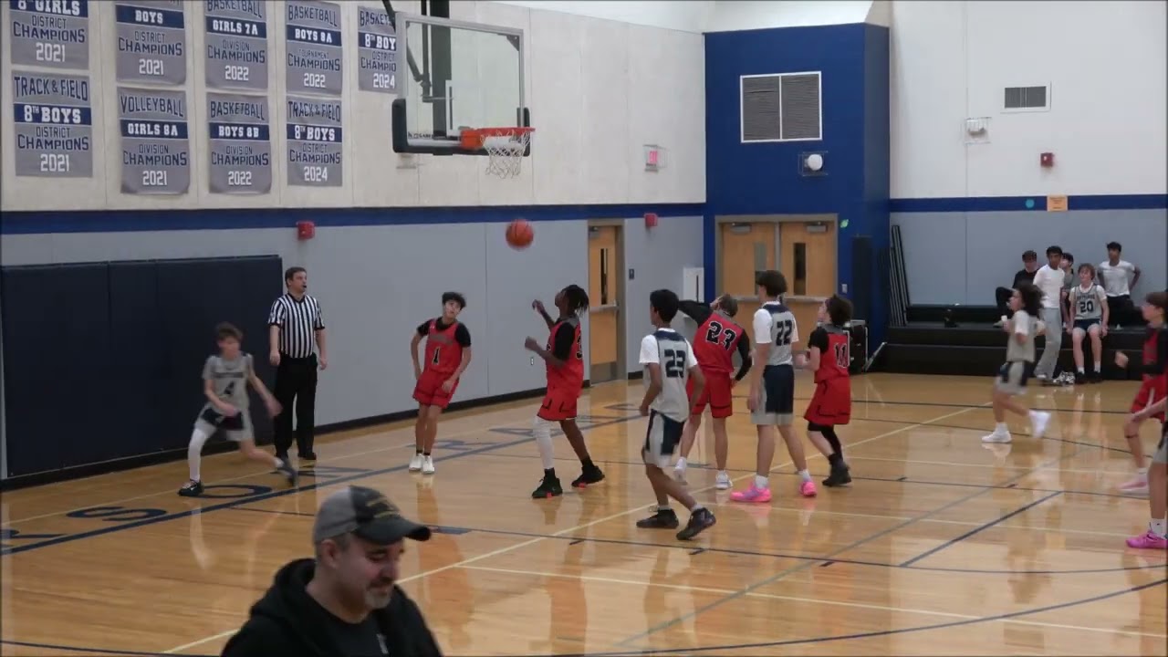 Pearson Ranch MS   8th Grade Basketball