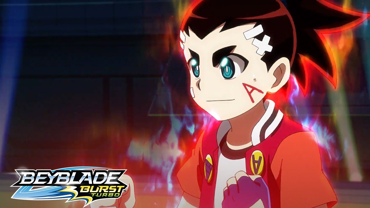 BEYBLADE BURST TURBO Episódio 24: Achilles vs Xcalius!