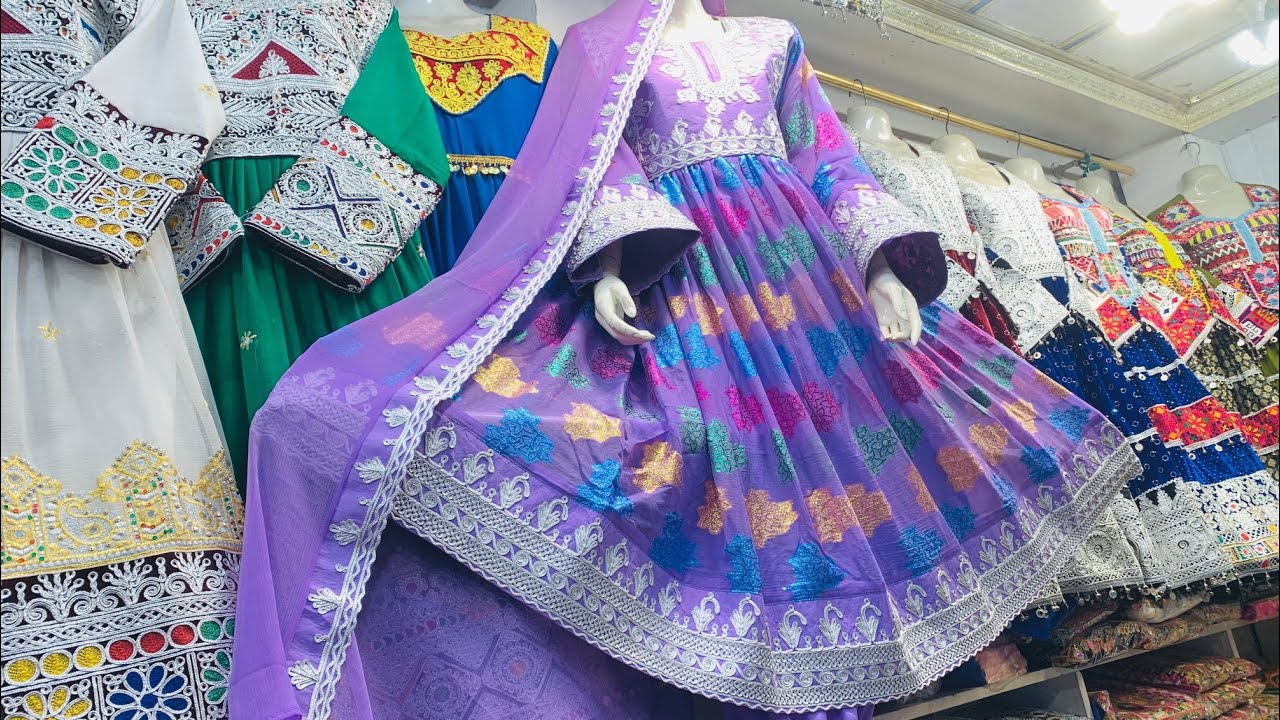 New design color  kacne colour  Afghani fashion dress new design Peshawar Pakistani