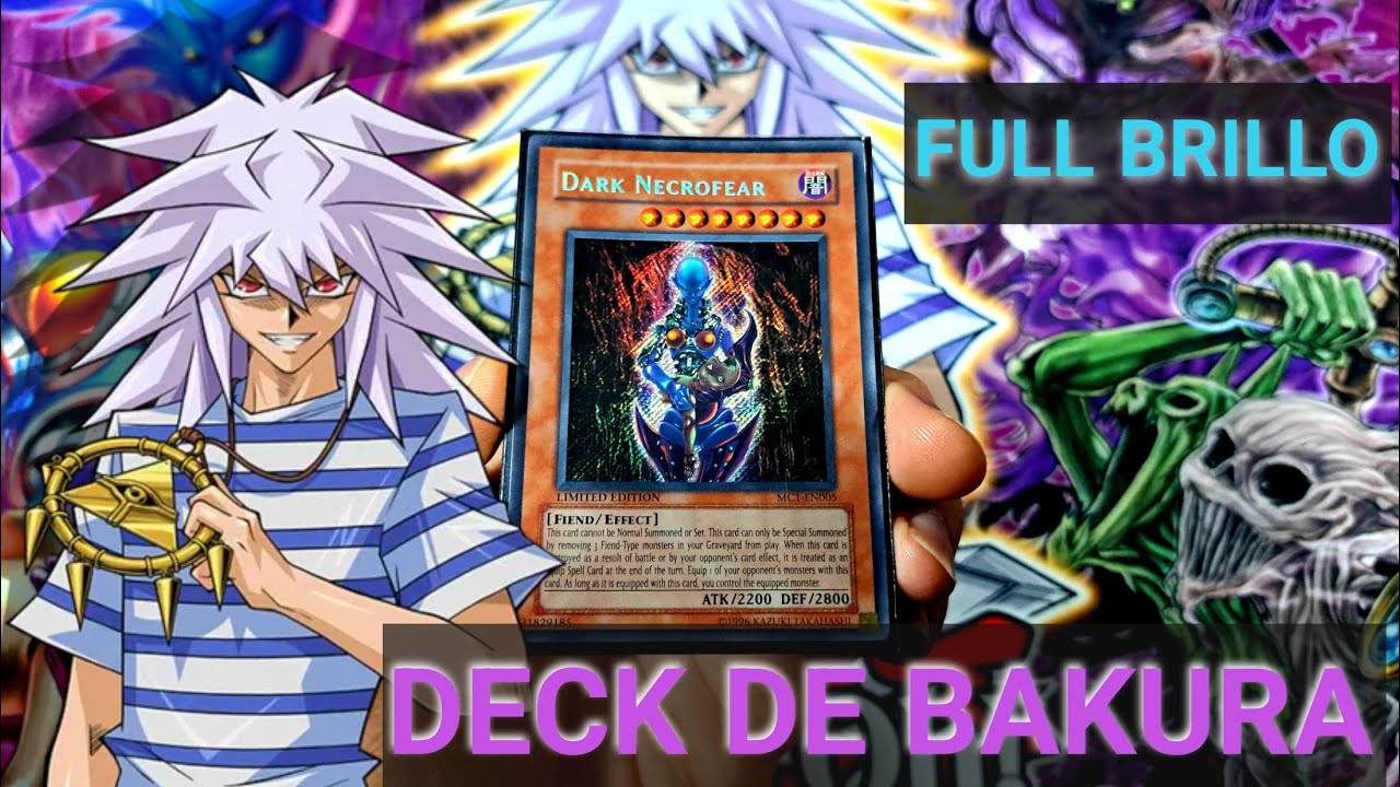 Deck Profile Ryo Bakura - Uugioh Duel Monsters