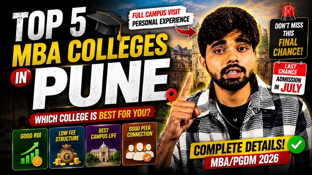Top 5 MBA Colleges in Pune🔥 | Ground Reality + Placement Truth 2026 😱 (Campus Review) #mba #pgdm