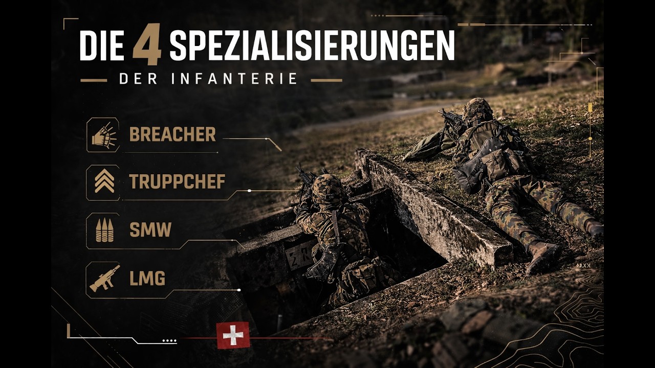 Diese 4 Spezialisierungen gibt es in der Infanterie
