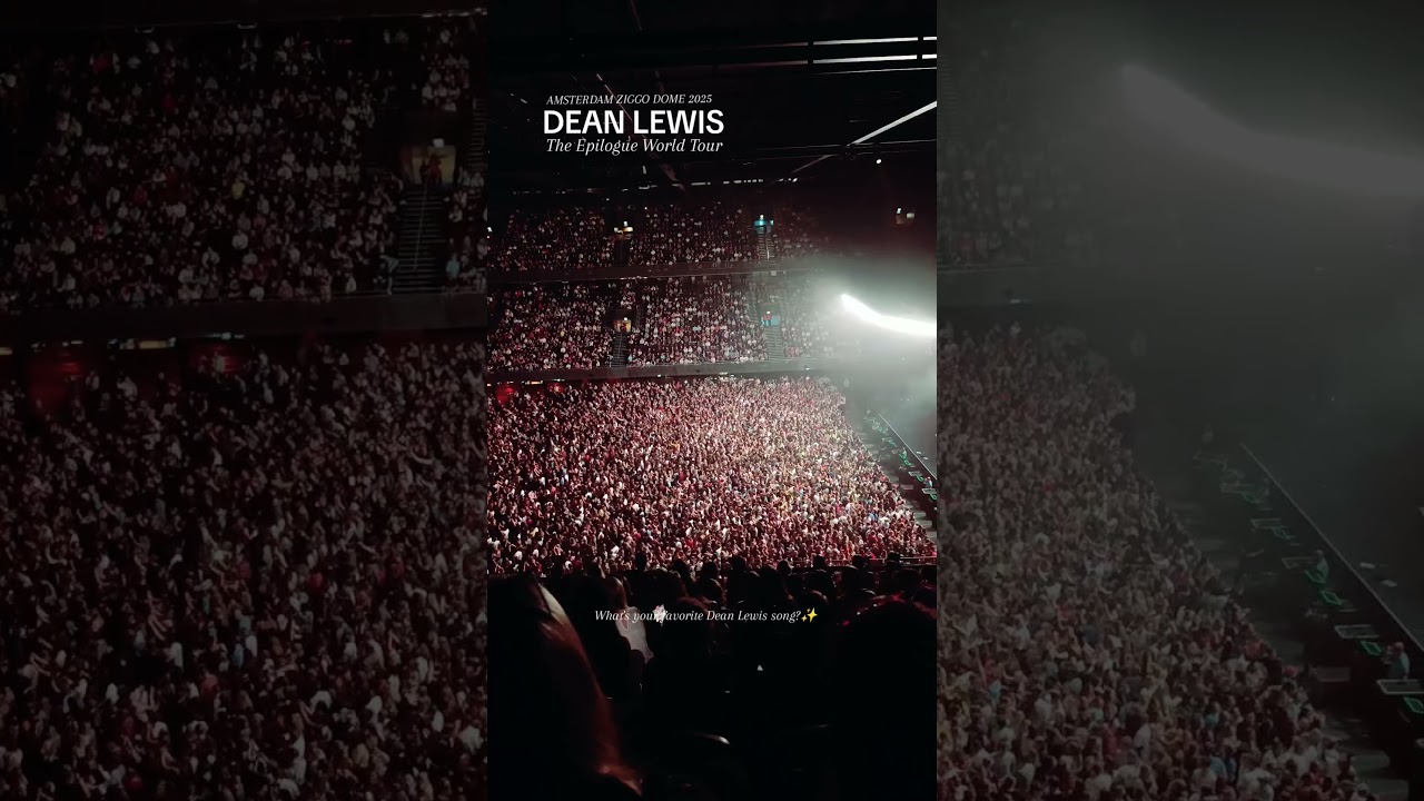 Dean Lewis - half a man LIVE AT ZIGGO DOME AMSTERDAM