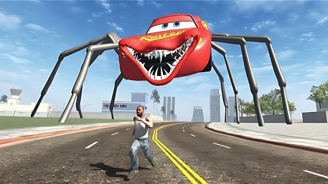 McQueen monster in Indian bikes driving 3d(impossible)‎@HarshTatsuya