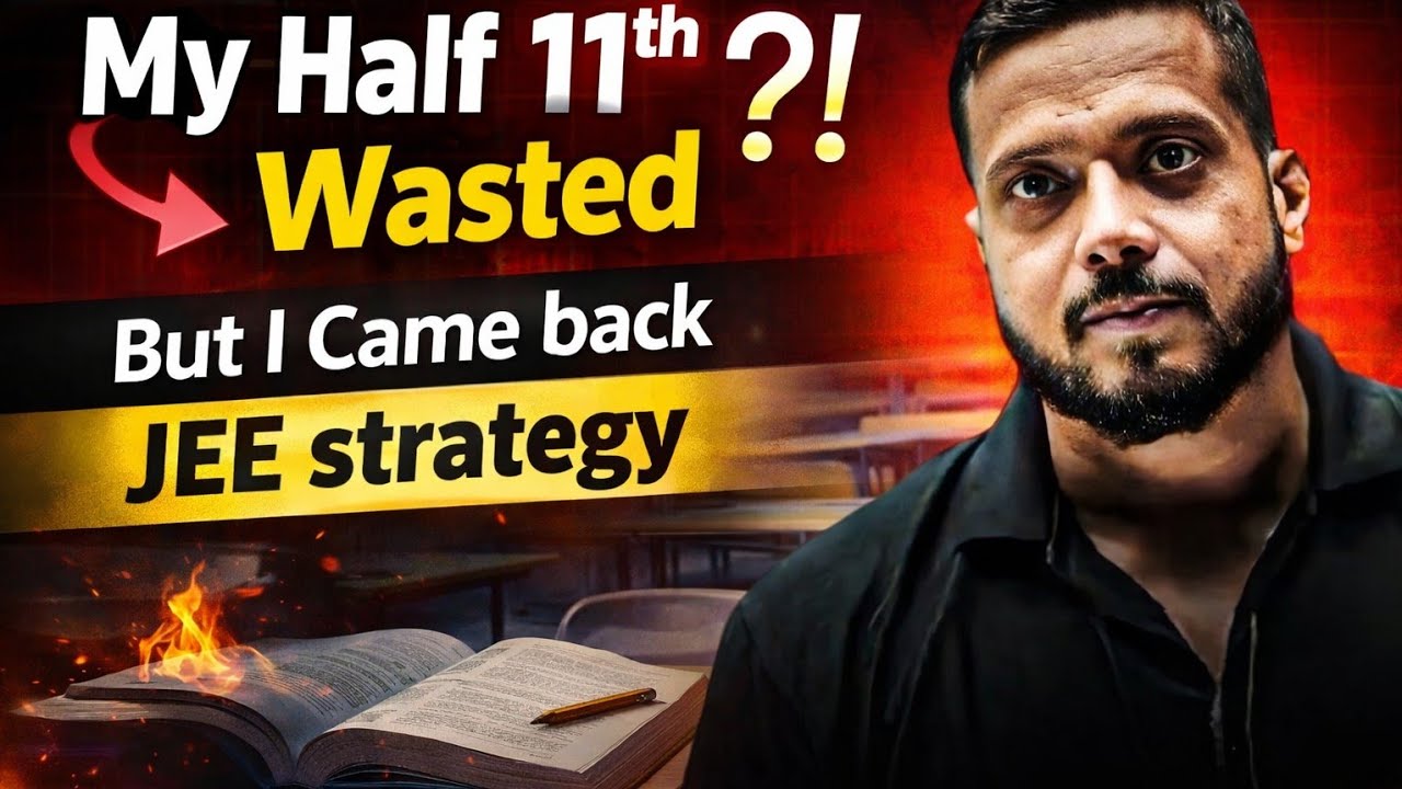 My Half 11th Wasted ⁉️ RJ Sir Comeback 🚨 Dark Side of RJ Sir's JEE Prep ⚠️ #iitjee #jee2026 #rjsir 