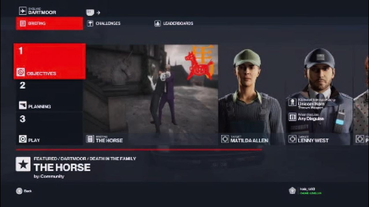 HITMAN WoA - The Horse 馬 - 0:45(Featured Contract)