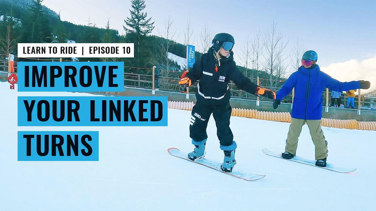 Learn to Snowboard EP10: Improving Your Turns | With Nev