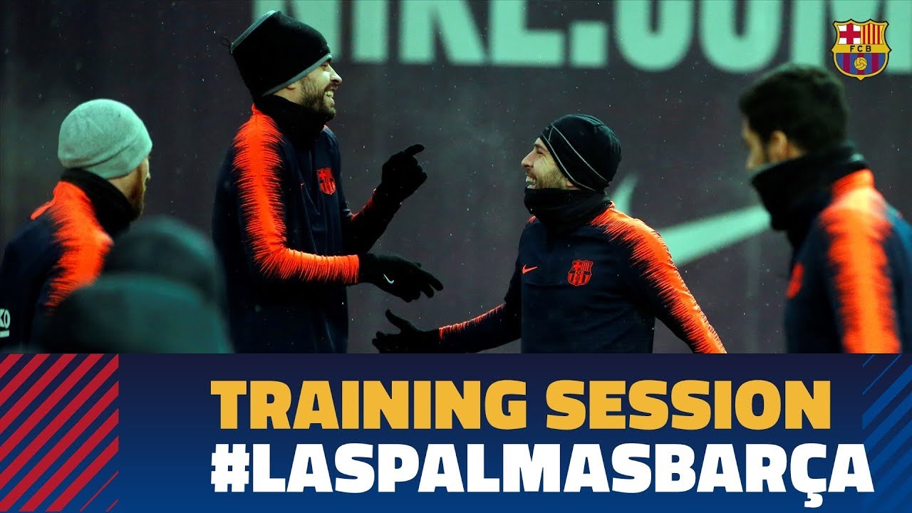 Amazing basket by Ernesto Valverde in training session