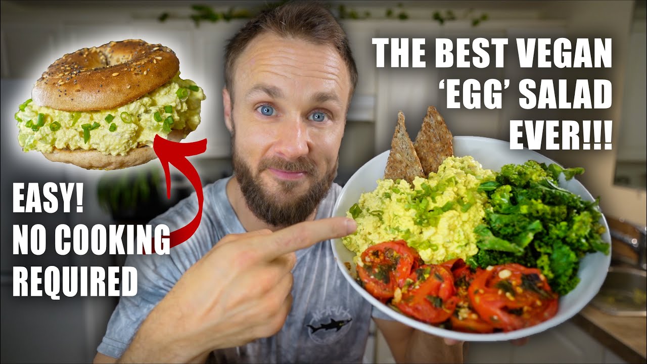 The Best Vegan 'Egg' Salad | Easy, Quick & High in Protein!