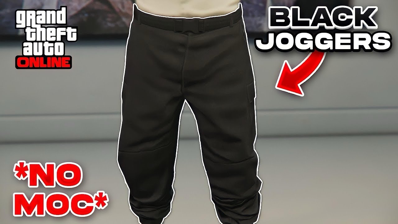 Get Black Joggers in GTA Online FAST! (Super Easy Method)
