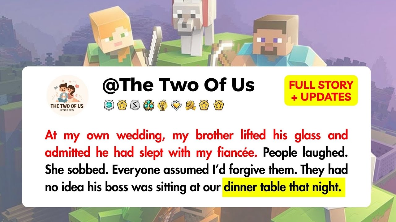 At my own wedding, my brother lifted his glass and admitted he had slept with my fiancée. ..