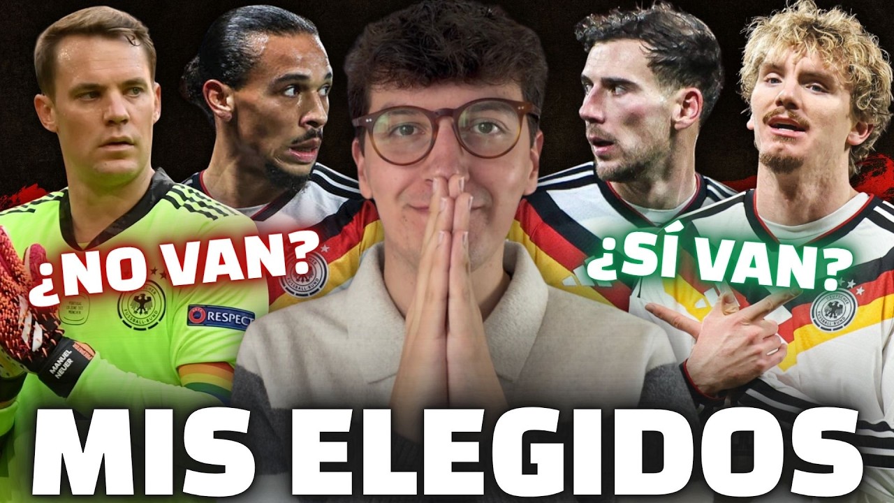 MI CONVOCATORIA DE ALEMANIA PARA EL MUNDIAL 2026