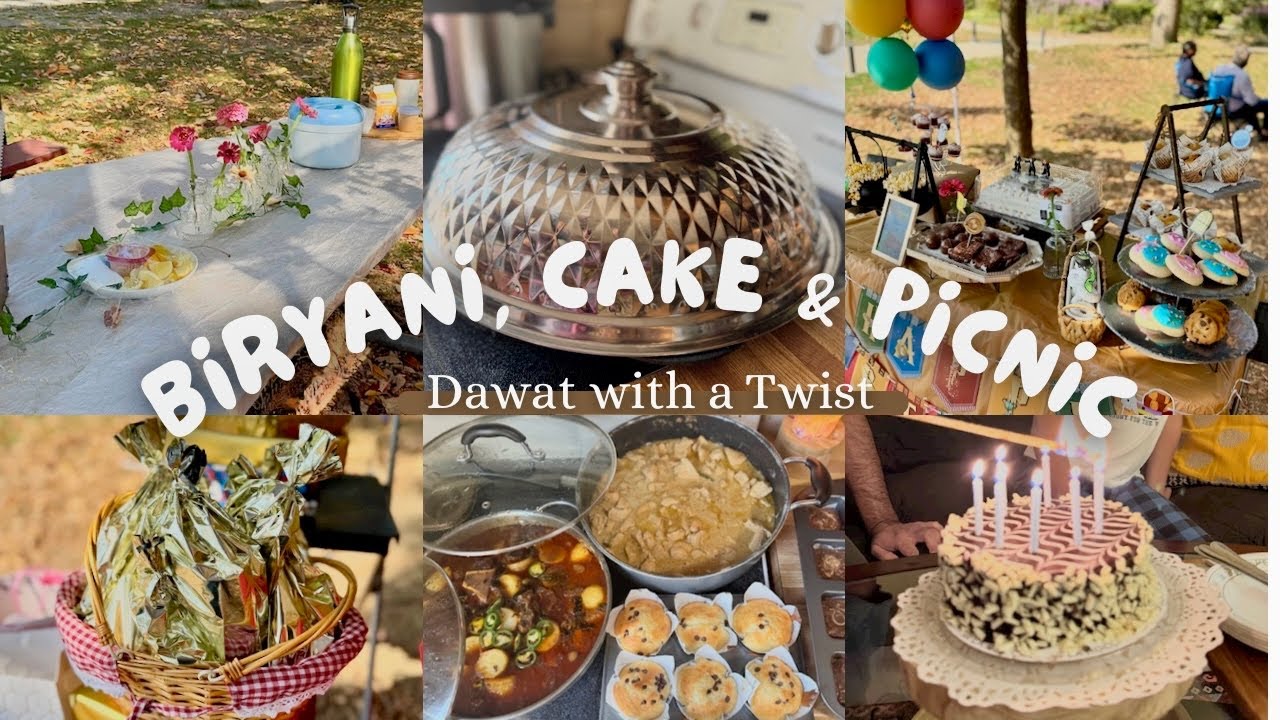 Dawat Vlog Picnic Style 🇨🇦 |Outdoor Party Menu & Table Setting Ideas | Pakistani Mom in Canada Vlogs