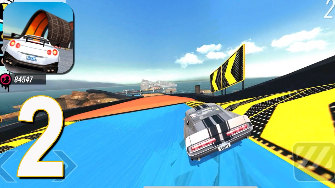 Car Stunt Races: Mega Ramps - Gameplay Walkthrough Part 2(iOS, Android)