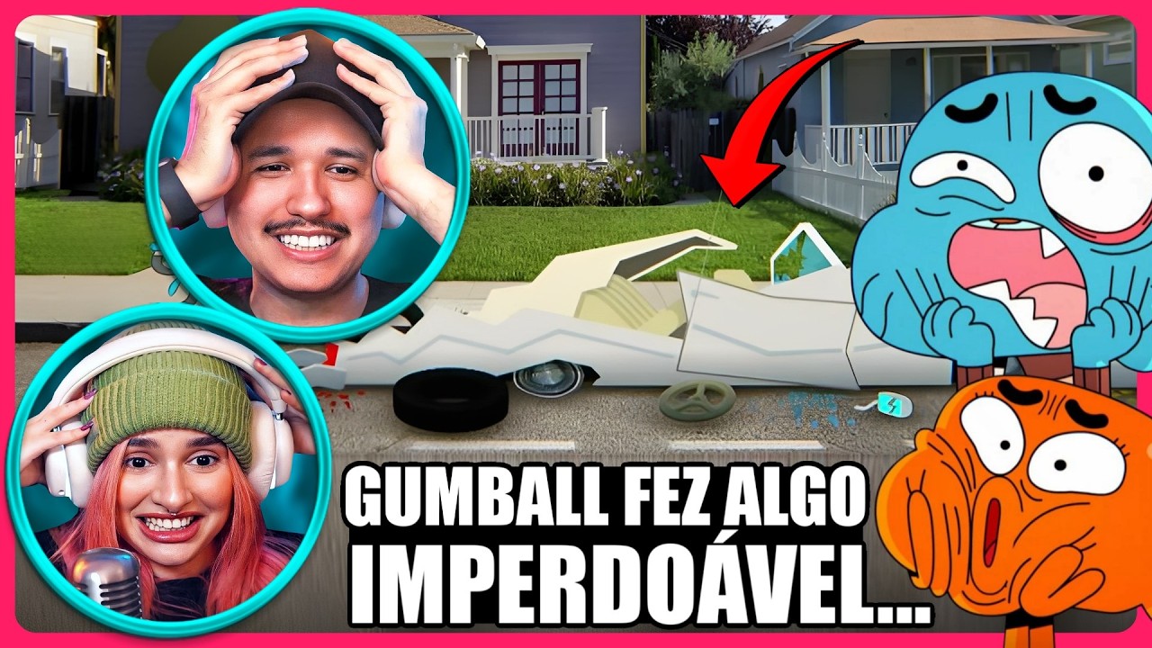 O GUMBALL SÓ FAZ BESTEIRA KKKKKKK