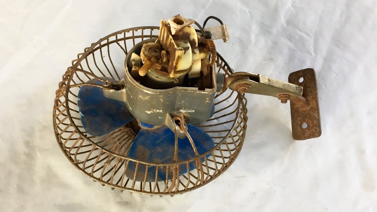 DC 12V-24V Old Car Fan Restoration