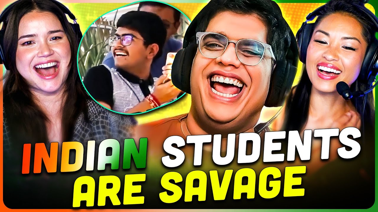 INDIAN STUDENTS ARE SAVAGE Reaction! | Tanmay Bhat