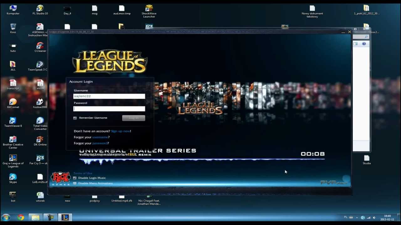 PMC(Pimp My Client) - Create Custom Login Screen in League Of Legends