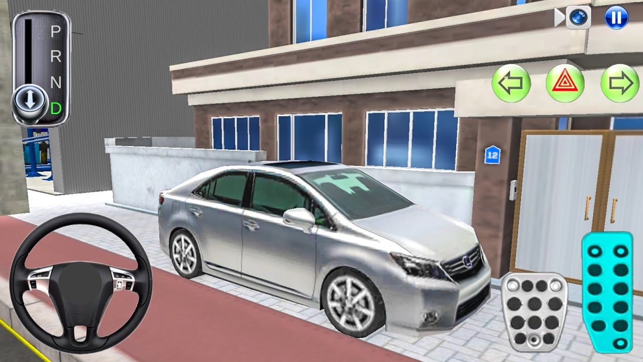 New Lexus Sedan car in City Ring Road - 3D Driving Class 2026 - Car Games - Android iOS Gameplay