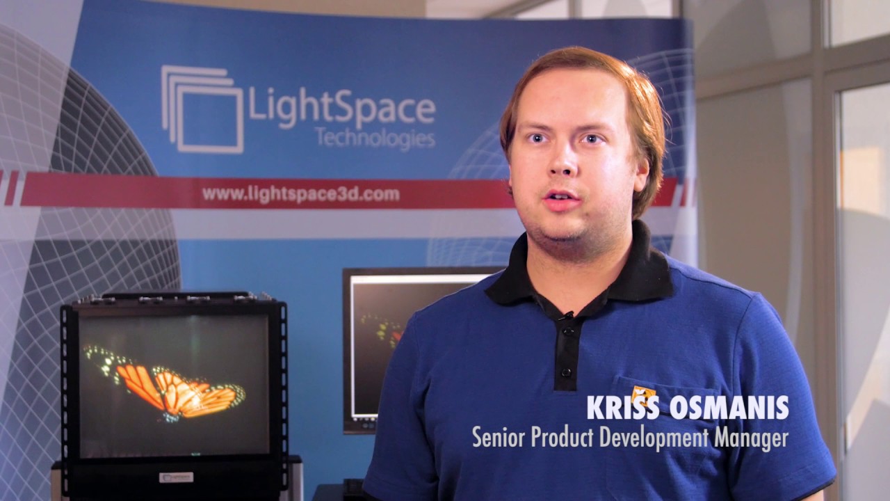 LightSpace Technologies Volumetric 3D Image Display Technology