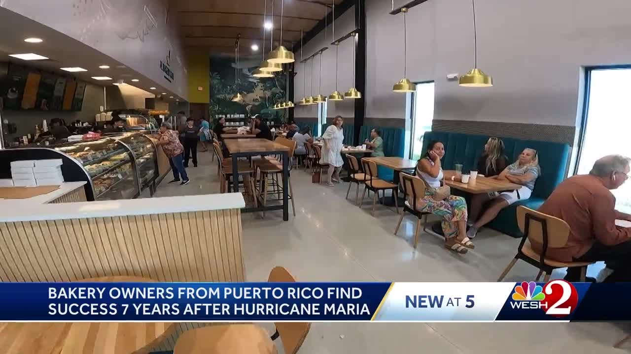Bakery owners from Puerto Rico find success in Central Florida 7 years after Hurricane Maria